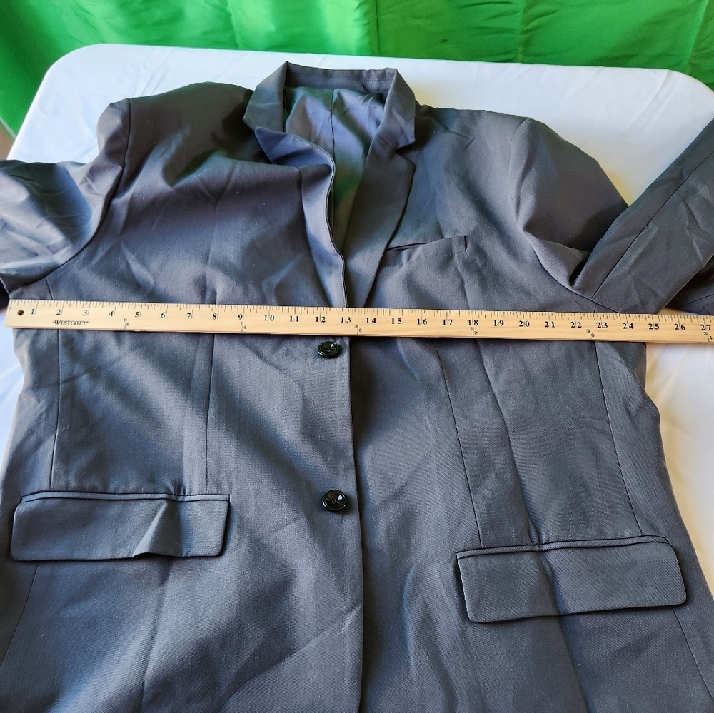 Man's Suit Grey Blazer - Picture 7 of 16